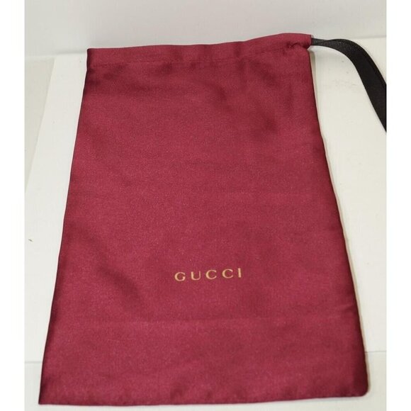 5 NEW AUTHENTIC GUCCI SUNGLASSES ACCESSORY DRAWSTRING DUST SATIN BAG POUCH… - Picture 3 of 12